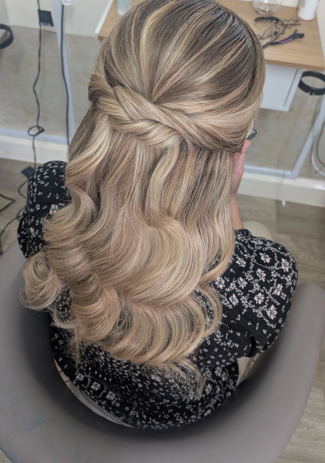 Hair styling example 4
